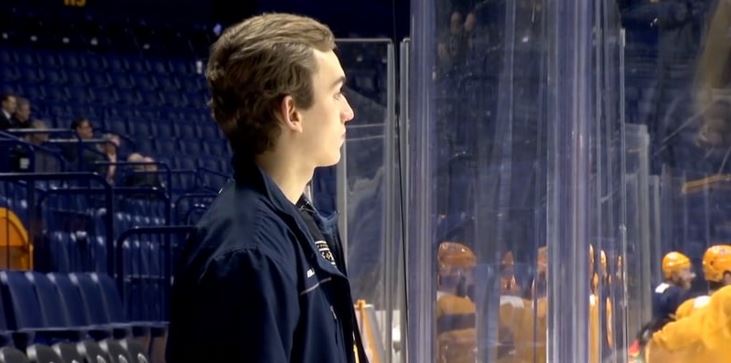 Kayla Anderson "Preds Make Wish Come True"