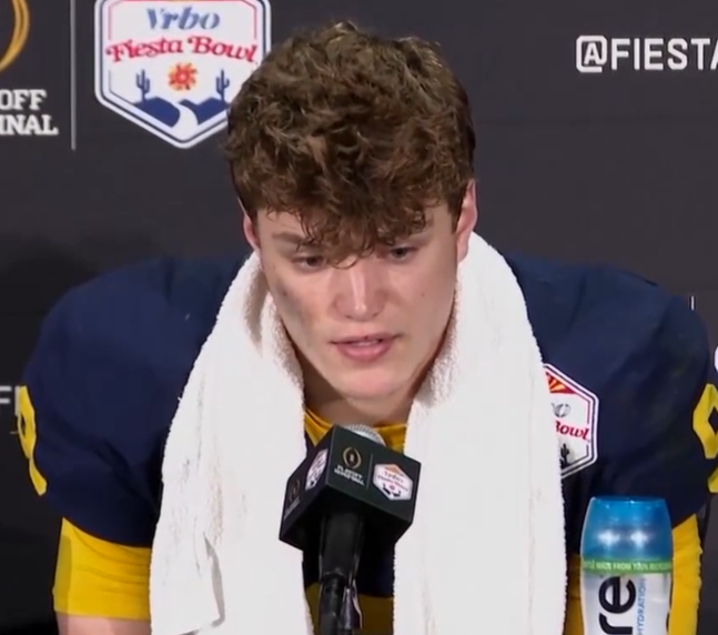 Marlee Wierda "Michigan CFP Semifinal Postgame"