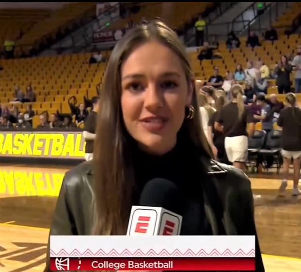 Marlee Wierda "ESPN+ Live Sideline WBB"