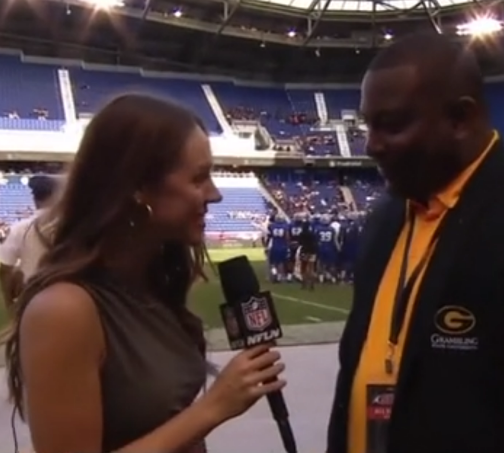 Marlee Wierda "NFLN Live Sideline"