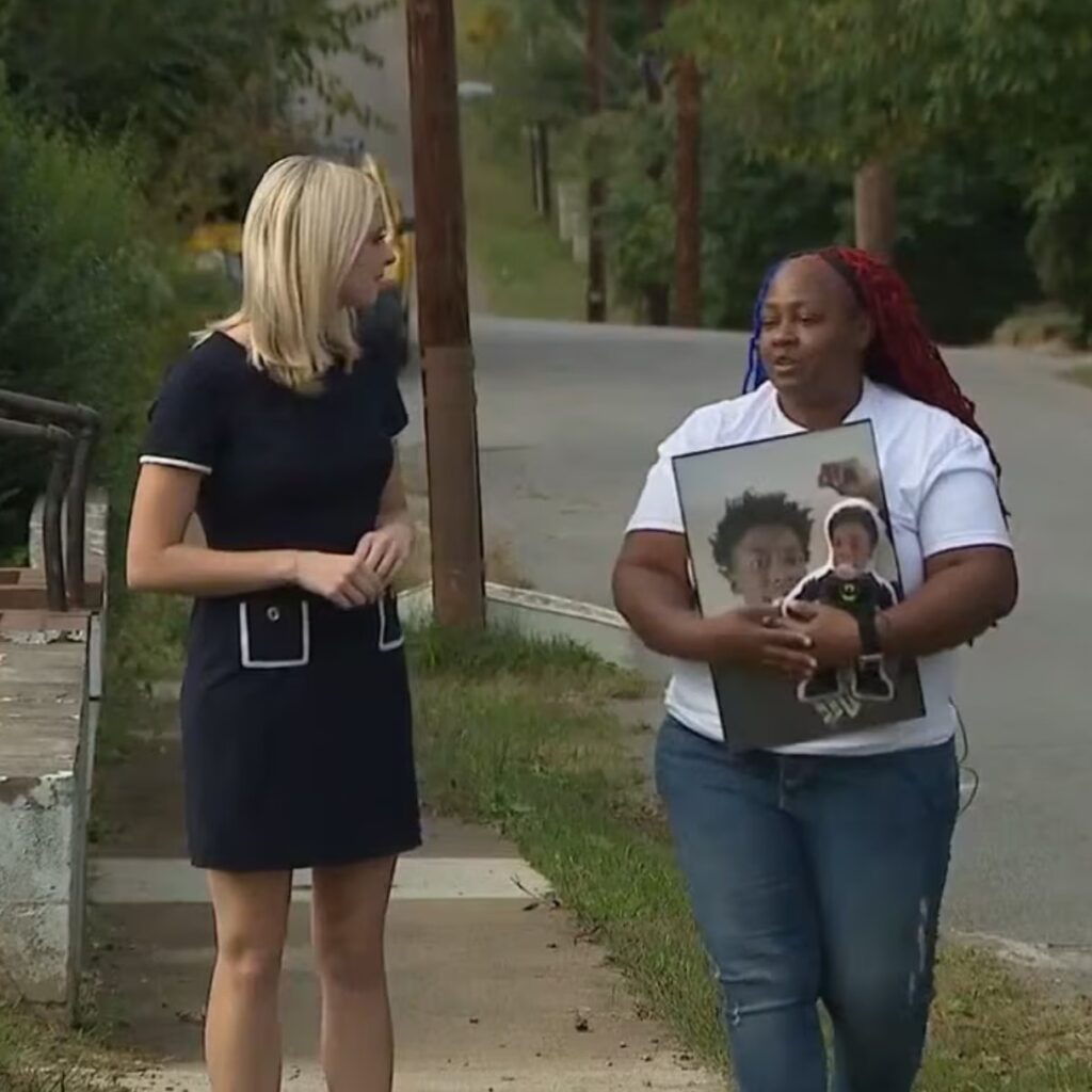 Paige Meyer "Mother Blames Gang Violence for Son's Death""